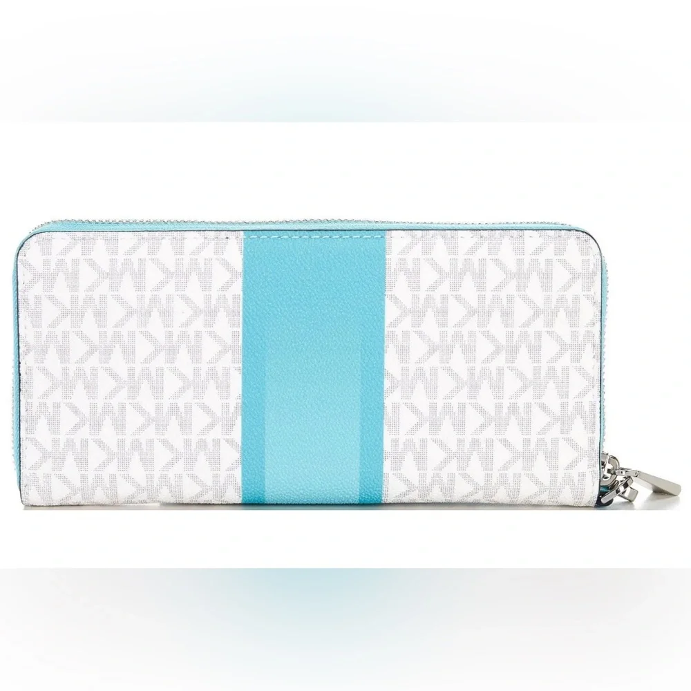 Michael Kors RARE Jetset Ombré Stripe Travel Continental Wallet BRAND NEW_3